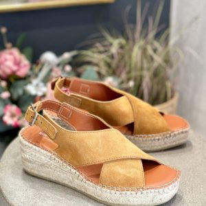 Shoe The Bear Sandal - Orchid Cross - Tan 38