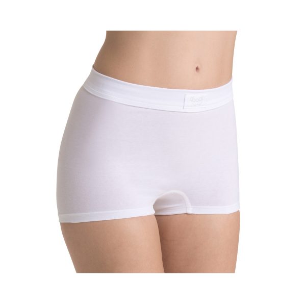 Sloggi Double Comfort Shorts, Farve: Hvid, Størrelse: 36, Dame