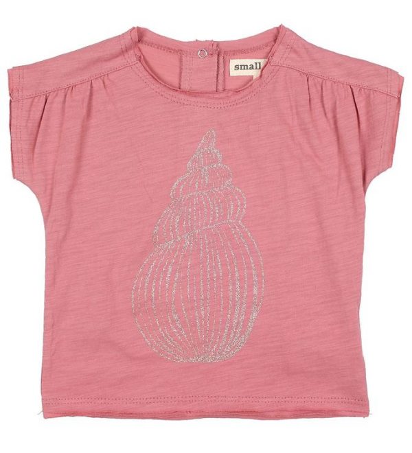 Small Rags T-shirt - Grace - Støvet Rosa m. Glitter