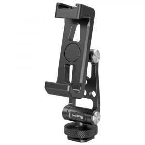 SmallRig 4382 Mobilholder i Metal m. Cold Shoe Mount (57-88mm) - Sort