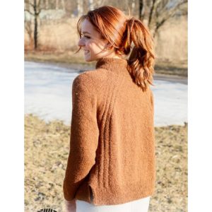 Spice Market Cardigan by DROPS Design - Cardigan Strikkeopskrift str. - Small