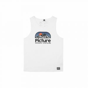 T-shirt til Mænd uden Ærmer Picture Authentic Tank B Hvid S