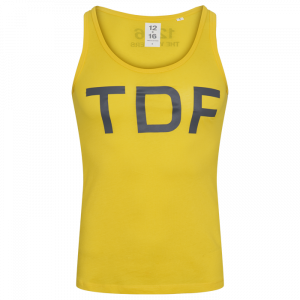 Tank Top 100% Økologisk Bomuld Gul TDF - XS