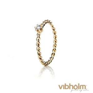 Vibholm Handmade - Snoet Ring V-004-585RG