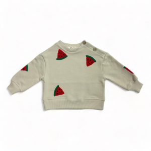 Watermelon Mania Sweatshirt - Beige / 5-6y - 116cm