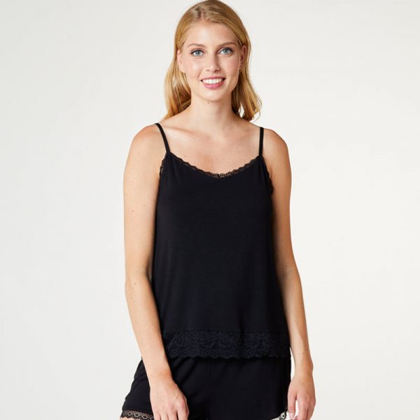 CCDK Kendall Chemise top, sort, Størrelse: XS, Dame