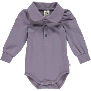 Cozy me Puff shirt body - Lilac fog - 68