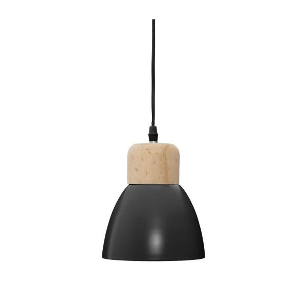 Loftslampe Atmosphera Sort E14 (Ø 15 x 19 cm)