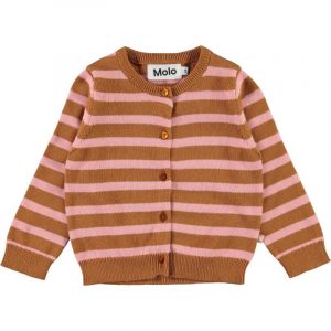 Molo - Ginny Cardigan - Deer Rose Stripe - 80