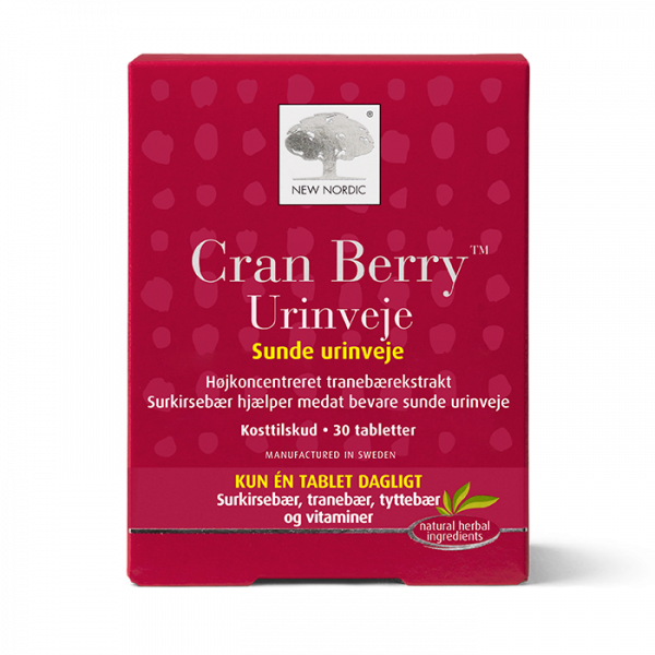 New Nordic Cran Berry 30 tabl. DATOVARE 08/2024