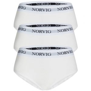 Norvig 3-Pack maxi trusse, sort, Størrelse: XS, Dame