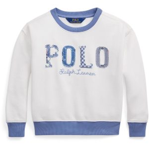 Polo Ralph Lauren Deckwash White Sweatshirt - Str. 3 år