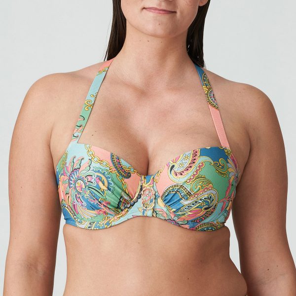 PrimaDonna Celaya bikini top med bøjle, multi, Størrelse: 75E, Dame