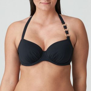 PrimaDonna Damietta bikini top med bøjle, sort, Størrelse: 80D, Dame