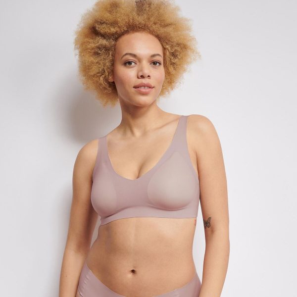 Sloggi Zero Feel 2.0 bralette BH, lyserød, Størrelse: S, Dame