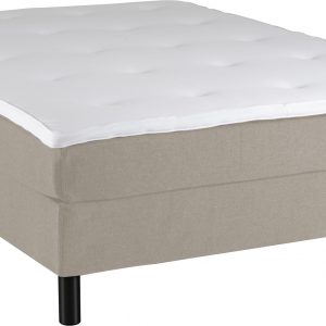 Småland Recident Kontinentalseng,180cm Beige Med Topmadras