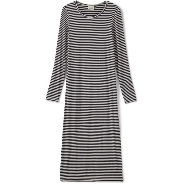 Sofie Schnoor Navy Striped Kjole - Str. 140