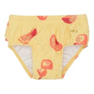 Soft Gallery - Badebukser Mina Swim Pants - Jojoba AOP Oranges - 68/6 mdr.