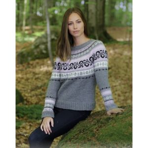 Telemark by DROPS Design - Bluse Strikkeopskrift str. S - XXXL - Small