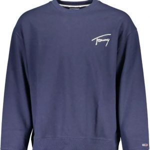 Tommy Hilfiger Chic Blue Embroidered Sweatshirt