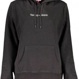 Tommy Hilfiger Chic Hooded Sweatshirt with Embroidered Logo