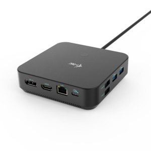 USB Hub i-Tec C31TRIPLE4KDOCKPDPRO Sort