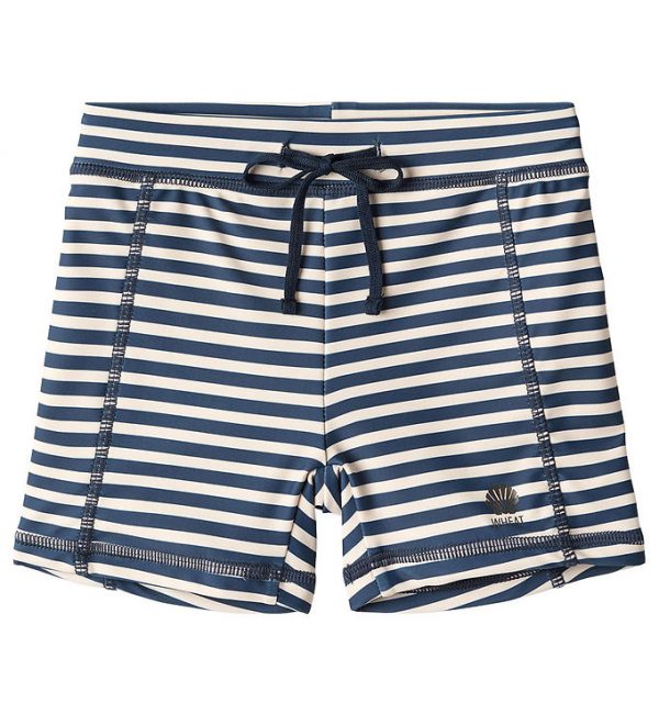 Wheat Badeshorts - UV40+ - Ulrik - Indigo Stripe