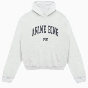 Anine Bing Harvey Sweatshirt Heather Grey