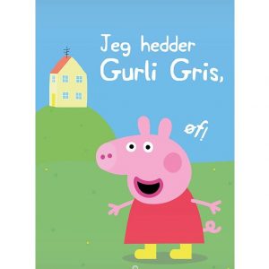 Citatplakat Plakat - B2 - Jeg Hedder Gurli Gris