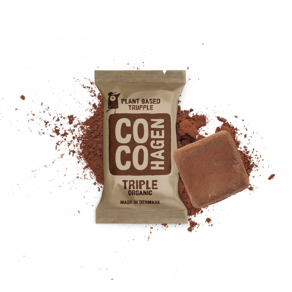 COCOHAGEN Triple 20 gram Plantebaseret Kakaotrøffel - 1 stk.