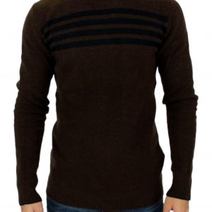 Costume National Elegant Crewneck Striped Sweater Pullover