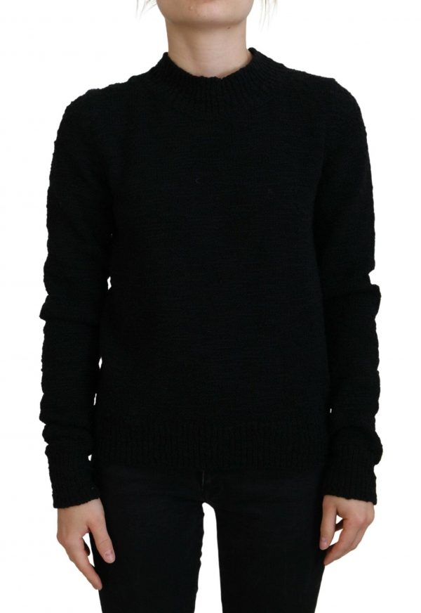 Dolce & Gabbana Sort Uld Sweater