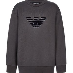 Emporio Armani Sweatshirt - Koksgrå m. Logo