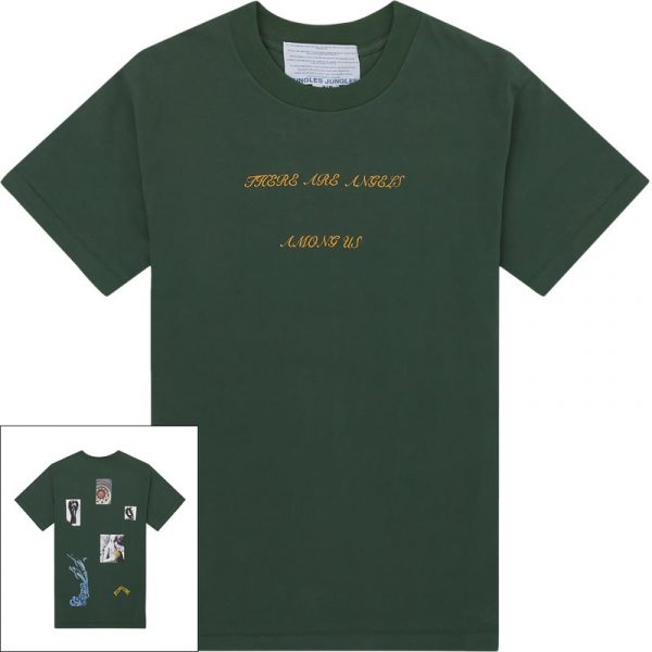 Jungles Jungles Pty Itd Angels Among Us T-shirt Green