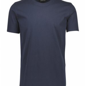 Junk de Luxe t-shirt i Navy med rund hals til herre | Relaxed fit |