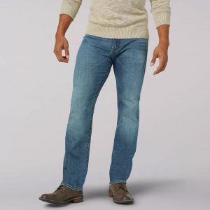 Lee Mens Slim Fit MVP (Blå (LENNY) W31-L32 tommer)