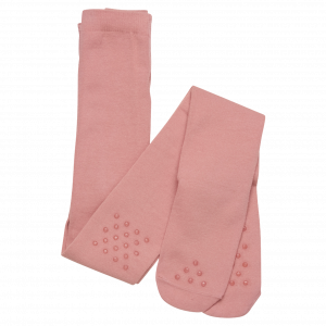 Minymo Baby Strømpebukser m. non-slip - Ash Rose - 80/86