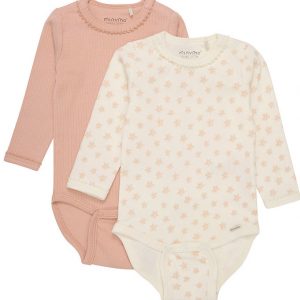 Minymo Body l/æ - 2-pak - Peach Beige