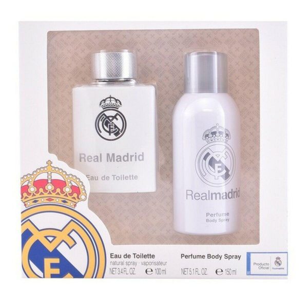 Parfume sæt til mænd Real Madrid Sporting Brands I0018481 (2 stk) 2 Dele