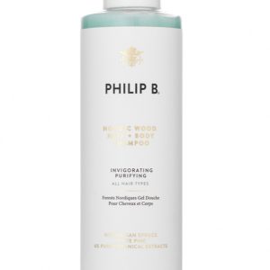 Philip B Nordic Wood Hair + Body Shampoo, 350ml.