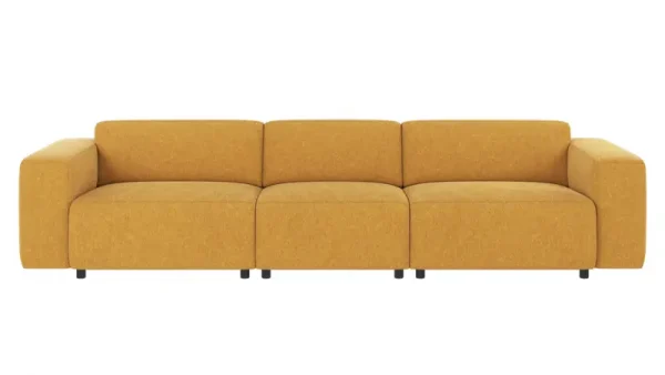 ROWICO Willard 4 pers. modul sofa - gul stof