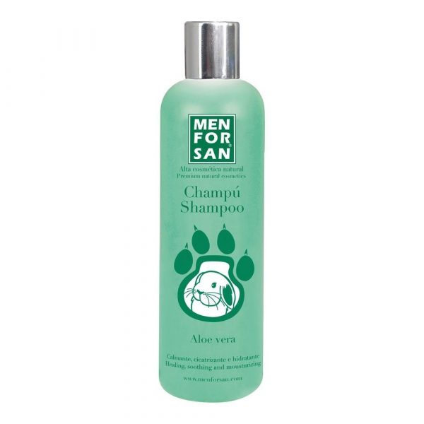 Shampoo Menforsan Aloe Vera Gnavere 300 ml