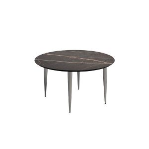 Thomsen Furniture - Katrine sofabord - Ø100 cm - Nano-laminat - Bøg lak - 40 cm