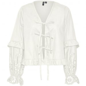 Vero Moda dame bluse VMSEHRA - Snow white