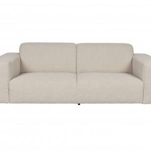 WHITE LABEL LIVING Sylvia 2,5 pers. sofa - offwhite stof