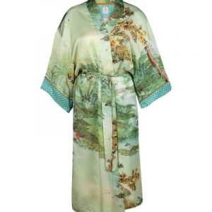 XXL Noelle Kimono Paradise Green