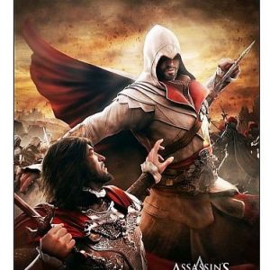 Assassin's Creed - Death from Above - Wallscroll (Top kvalitets "stof plakat") *Crazy tilbud*