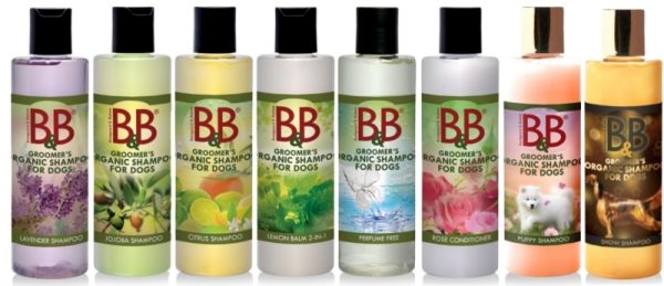 B&B Økologisk Shampoo eller Conditioner. 250 ml.