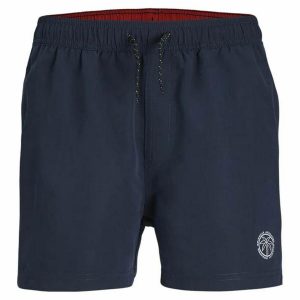 Børne Badetøj Jack & Jones Jjswim Solid Ly Marineblå 152 cm