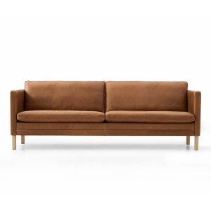 MH2614/MH2615 sofa, Frej læder fra Mogens Hansen (2 pers. sofa)